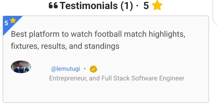 Testimonials are live!